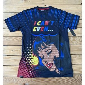 NWT CONTENDER "I Can’t Even" Graphic T Shirt Large
